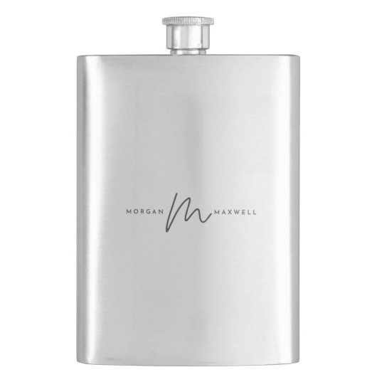 Flasque #MorganV/SMaxwellClassicFlask (devant)