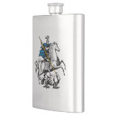 Flasque Moscou ville Russie symbole drapeau saint george k (Gauche)