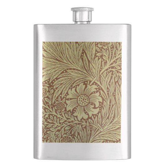 Flasque Motif Antique Fleur de Souci de William Morris (devant)