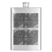 Flasque Motif BATIK moderne (devant)