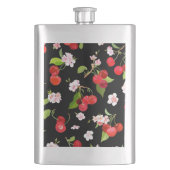 Flasque Motif cerise 2 (devant)
