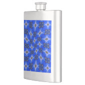 Flasque Motif d'anémone du Jardin bleu (Gauche)