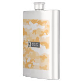 Flasque Motif de camouflage orange militaire (Gauche)