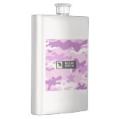 Flasque Motif de camouflage violet militaire (Droite)
