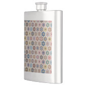 Flasque Motif de fleurs abstraites (Gauche)