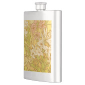 Flasque Motif de fleurs de lys d'Alphonse Mucha : Art nouv (Gauche)