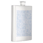 Flasque Motif paisley bleu blanc (Droite)