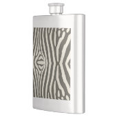 Flasque Motif Poster de animal Zebra Stripe (Gauche)