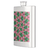Flasque Motif Rose du désert (Gauche)