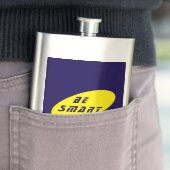 Flasque Motivational Be SMART Classic Flask (En situation)