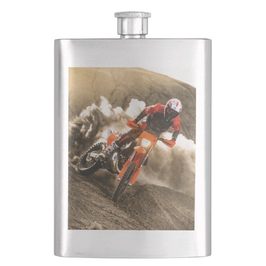 Flasque Motocross Rider (devant)