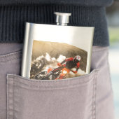 Flasque Motocross Rider (En situation)