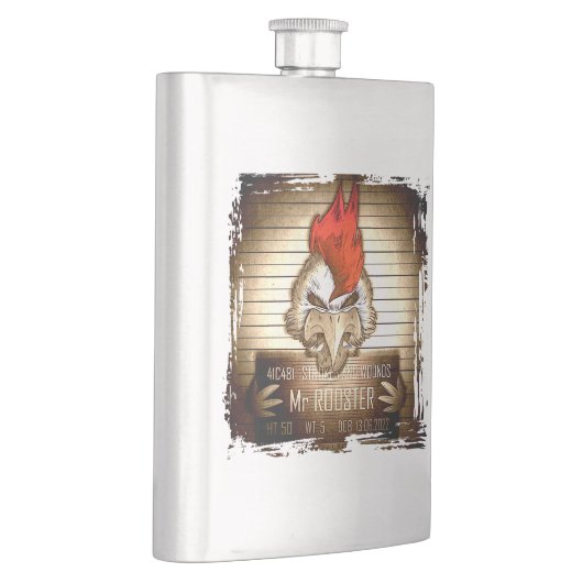 Flasque Mr Rooster Vintage (Droite)
