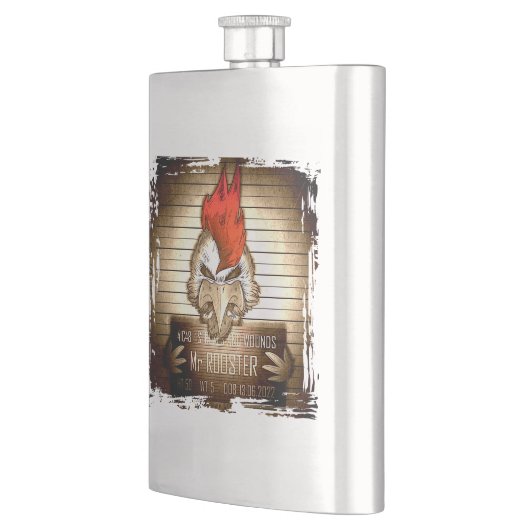 Flasque Mr Rooster Vintage (Gauche)