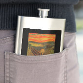 Flasque Munch - Le cri de glace (En situation)