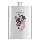 Flasque Musique Note Fée (devant)