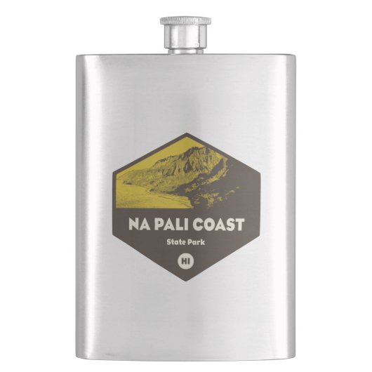 Flasque Nā Pali Coast State Park Hawaii (devant)