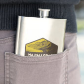 Flasque Nā Pali Coast State Park Hawaii (En situation)