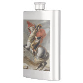 Flasque Napoléon Traverser les Alpes par Jacques Louis Dav (Gauche)