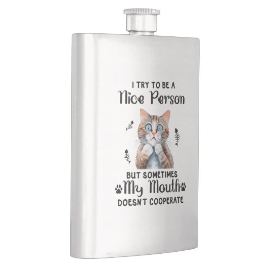 Flasque Naughty Kitty (Droite)