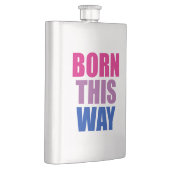 Flasque Né ainsi Bisexual Bi Pride LGBTQ (Droite)