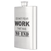 Flasque Ne craignez pas un travail qui n'a pas de fin (Gauche)