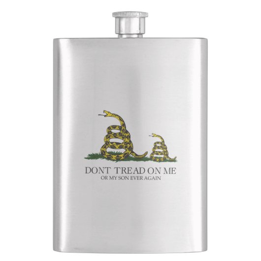 Flasque Ne Marche Pas Sur Moi Ou Mon Fils Gadsden Flag Mem (devant)