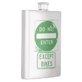 Flasque Ne pas entrer sauf les vélos (Droite)
