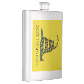 Flasque Ne pas taper sur le drapeau de Me Gadsden (Droite)