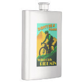 Flasque Ne soyez pas une Roadie Wild Girls Ride Mountain B (Droite)