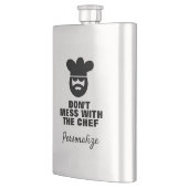 Flasque Ne vous mêlez pas du cadeau du chef drôle (Gauche)