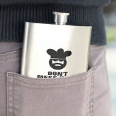 Flasque Ne vous mêlez pas du cadeau du chef drôle (En situation)