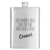 Flasque Nephew favori de Tante Classique (devant)