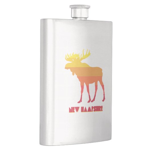 Flasque New Hampshire Moose (Droite)