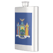 Flasque New York : The Empire State, Home Big Apple Flag (Gauche)