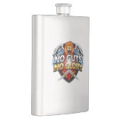 Flasque No Guts, No Glory: Motivational & Success Mindset (Droite)