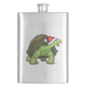 Flasque Noël de la tortue nocturne étoilée (devant)
