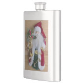 FLASQUE NOËL DÉCORATIF PÈRE NOËL (Gauche)