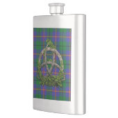 Flasque Noeud et clan celtiques Carmichael de trinité (Gauche)