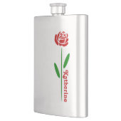 Flasque Nom de la Personnaliser des Feuilles à tige verte  (Gauche)