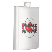 Flasque nom de laboratoire Pare drapeau canadien (Droite)