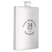 Flasque Nom de l'équipe ici ajouter nom tournoi année text (Droite)