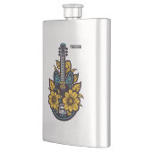 Flasque Nom et couleur personnalisés (Gauche)