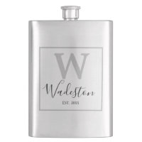 Nom personnalisé et monogramme établi