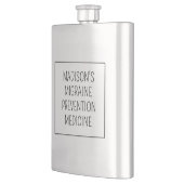 Flasque Nom personnalisé / Prévention de la migration de t (Gauche)