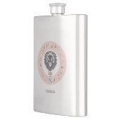 Flasque Nom personnalisé SIO Zodiac Leo (Gauche)