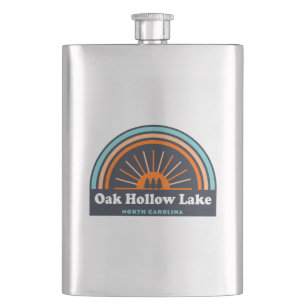 Flasque Oak Hollow Lake Caroline du Nord Rainbow