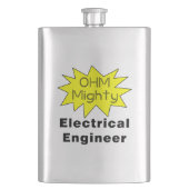 Flasque Ohm Mighty Electrical Engineer (devant)