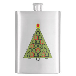 Flasque Ohm sapin de Noël