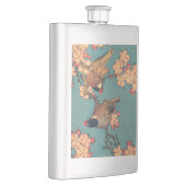 Flasque Oiseaux Fleurs Hokusai Art Japonais (Droite)